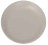 ASSIETTE MINERAL  Réutilisable Prémium Ø23cm - Taupe - GOLD PLAST
